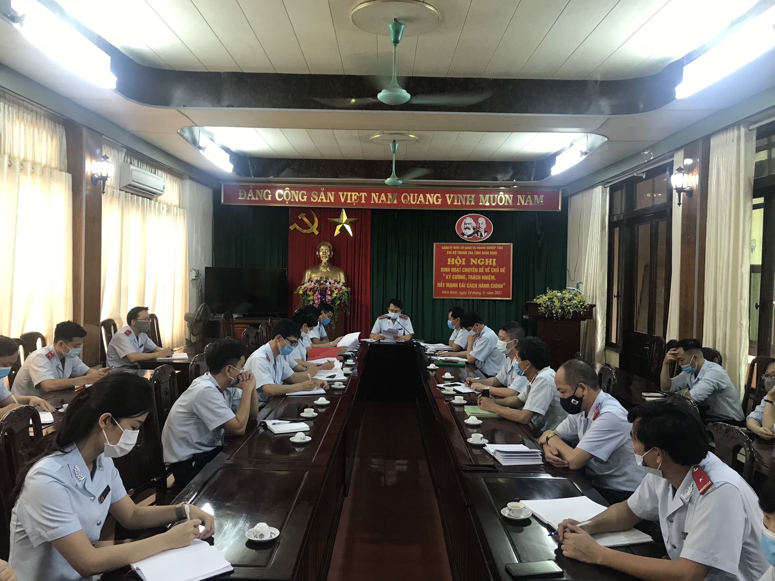 Thông qua kết quả kiểm tra, giám sát công tác phòng, chống tham nhũng tại Ninh Bình