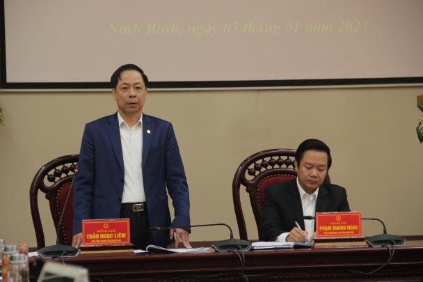 Công bố Quyết định thanh tra tại UBND tỉnh Ninh Bình